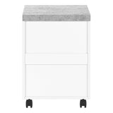 File Cabinet Rolling Mobile Storage Drawers Printer Stand For Office