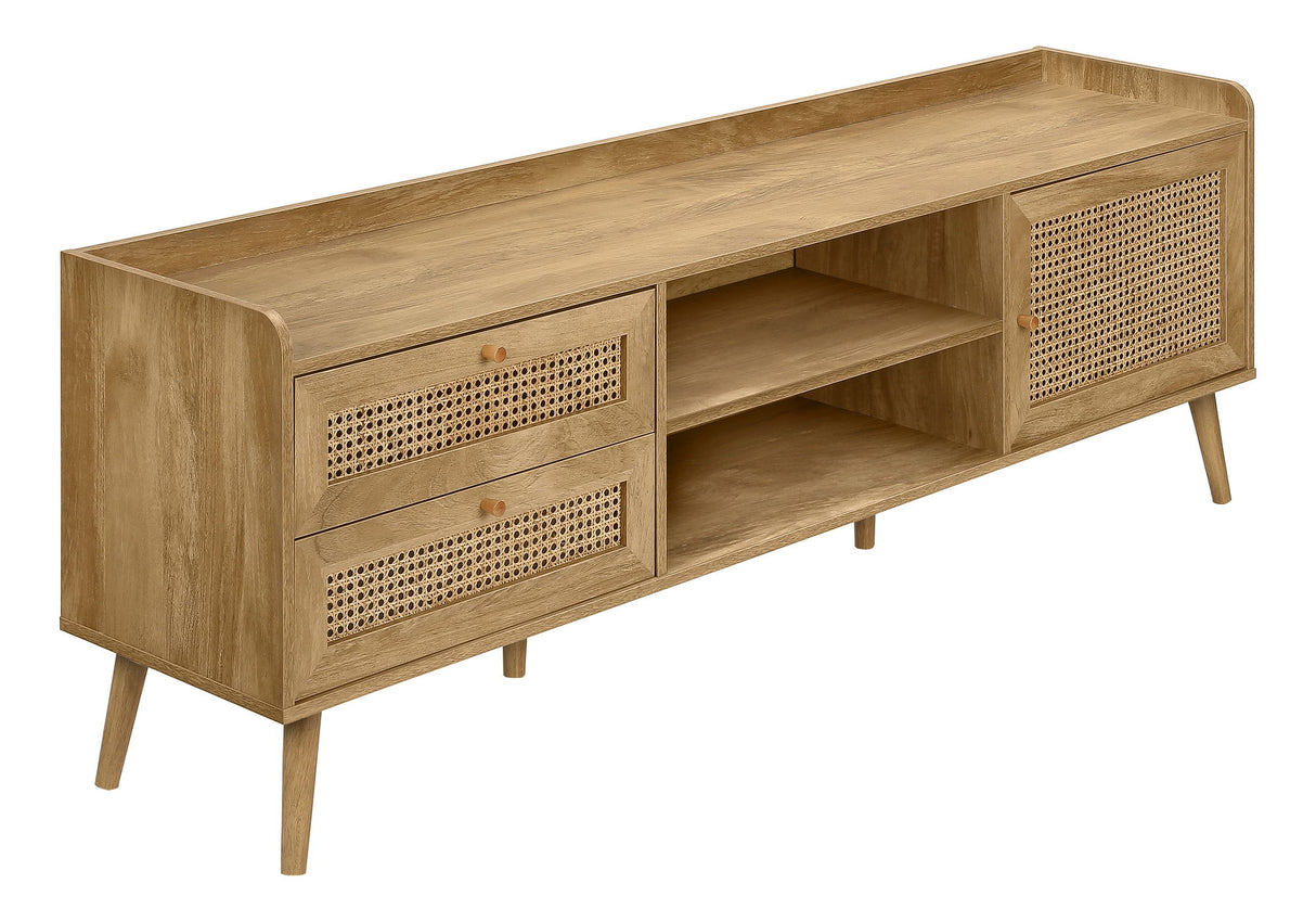 TV Stand, Console, Media Entertainment Center, Storage Cabinet, Transitional