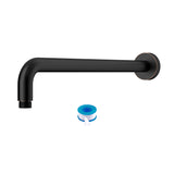 Oil Rubbed Bronze 16" Shower Arm With Flange, Stainless Steel, For Rain Shower Heads - Oil-Rubbed Bronze