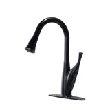Kitchen Faucet With Pull Out Sprayer - Oil-Rubbed Bronze