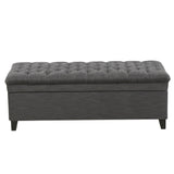 Juliana - Storage Ottoman With Birch Legs