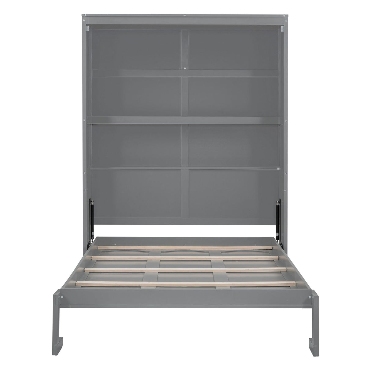 Murphy Wall Bed With Shelves, Space Saving