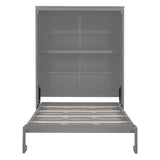 Murphy Wall Bed With Shelves, Space Saving