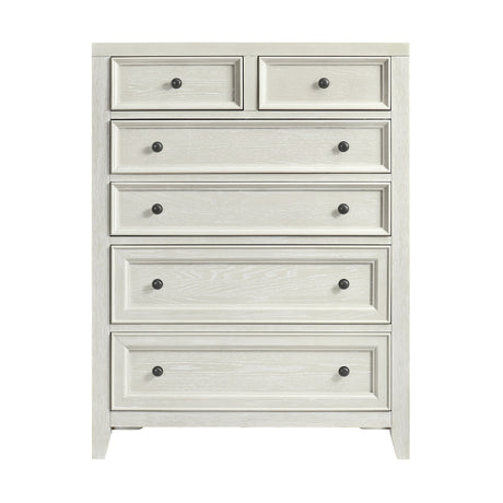 6 Drawer Chest With Knobs And Smooth Slides