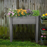 Raised Garden Bed With Legs, Elevated Planter Box For Outdoor Plants