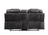 Braylon - Recliner Loveseat With Cupholder Console - Brown
