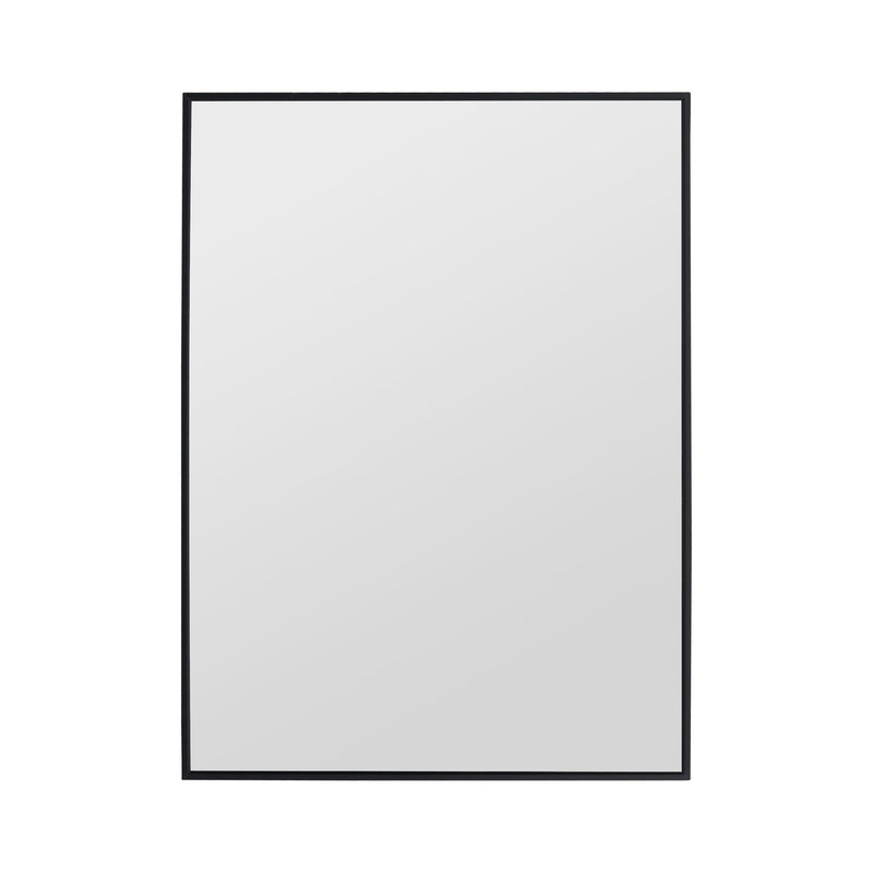 30" Wall Mounted Mirror Cabinet With And Frame, Storage Vanity For Bathroom - Imitative Oak