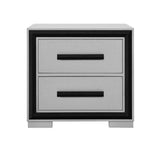 Adelaide - Nightstand - Gray / Black