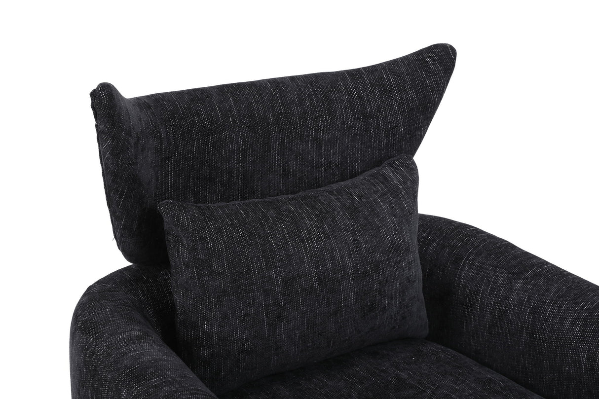 Classic Mid-Century 360 Degree Swivel Accent Chair