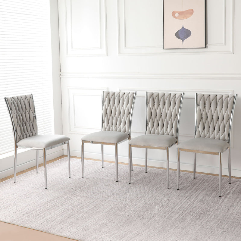 Modern Dining Chair Set For Dining Room