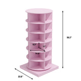 360 Rotating Shoe Cabinet 6 Layers