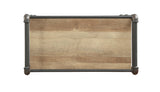 Itzel - Bookshelf - Antique Oak / Sandy Gray