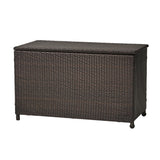 Blake - Wicker Cushion Box - Brown Multi