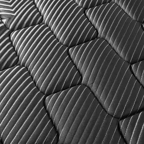 Pure Ice - 14" King Lux Firm Quilted Mattress - Black
