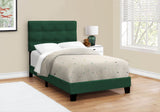 Bed, Upholstered, Frame Only, Transitional