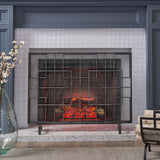 Dorothy - Modern Single Panel Iron Fire Screen