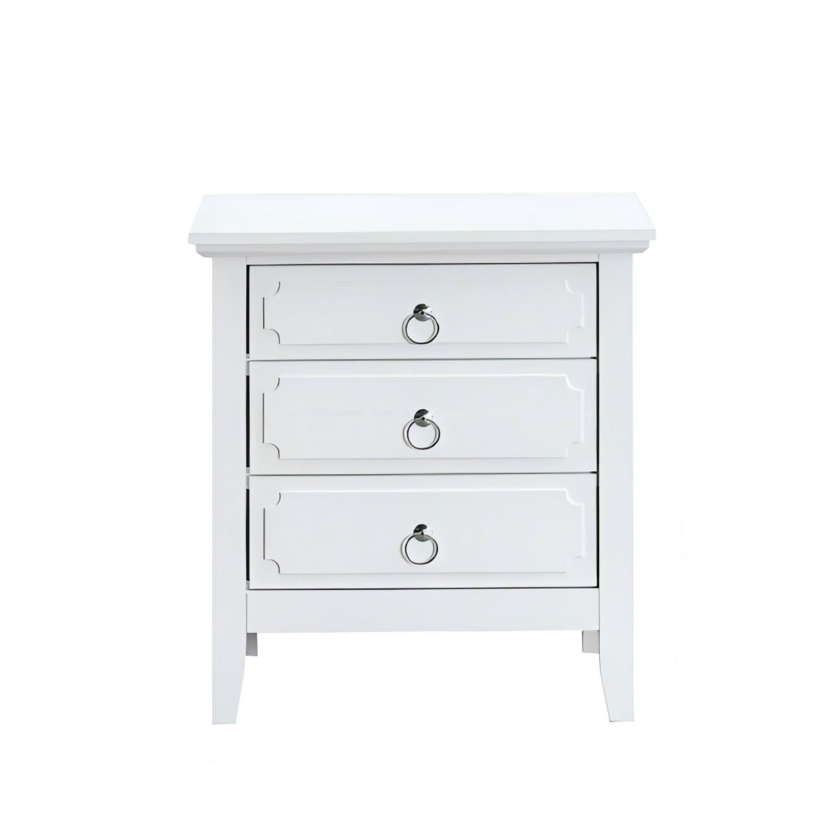 Hammond - 3 Drawer Nightstand - White