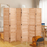Panel Wooden Folding Room Divider