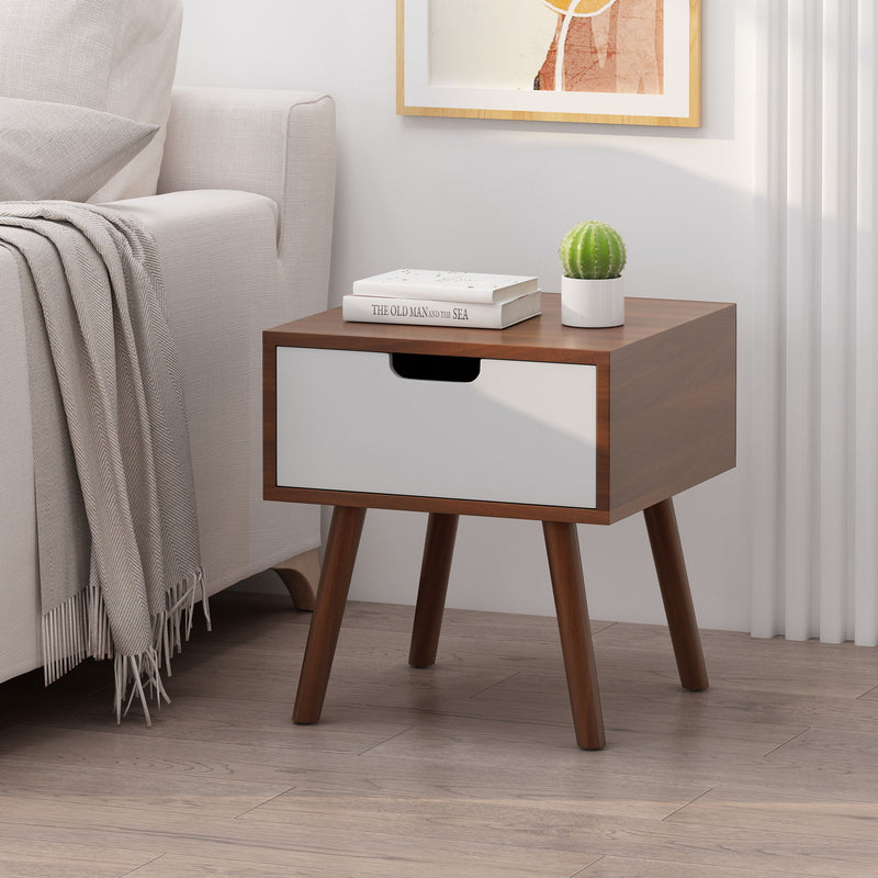2 Toned Particle Board End Table