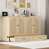 Murphy Bed With Large Drawers