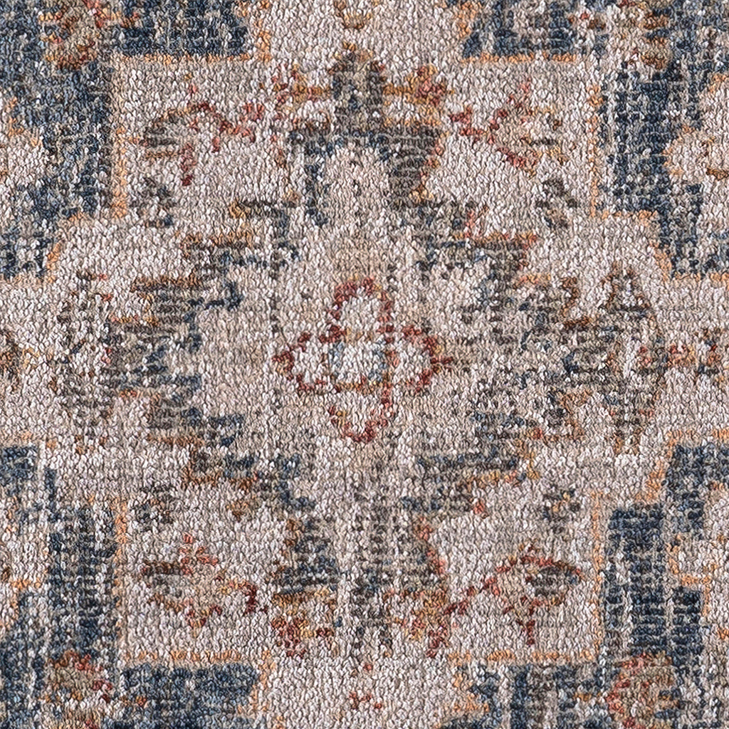 Vintage Medallion Woven Area Rug