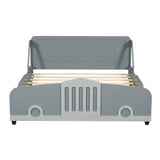 Car Shaped Platform Bed With Wheels