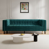 3 Seater Upholstered Tufted Sofa