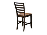 Timberline - Ladderback Barstools (Set of 2) - Brown