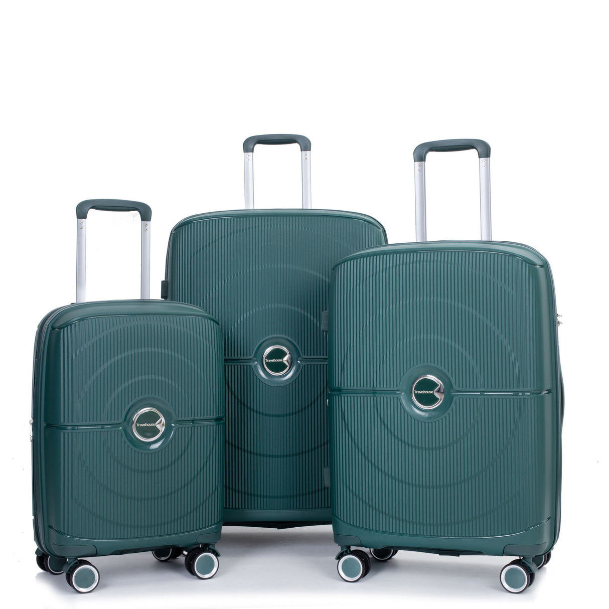 Expandable Hardshell Suitcase Double Spinner Wheels Luggage Sets