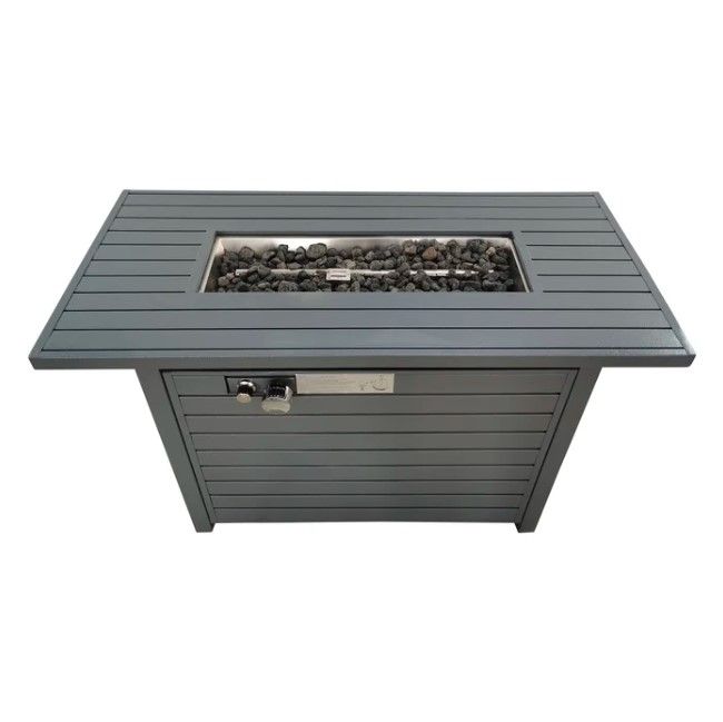 Outdoor Fire Pit Table With Lid Fuel Versatility