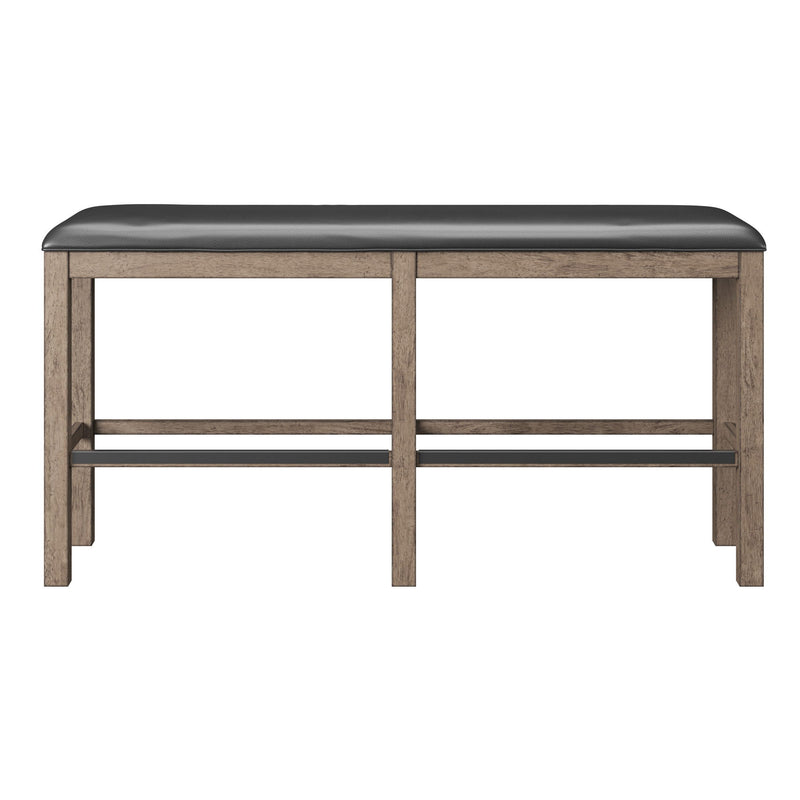 Bar Height Bench - Brown