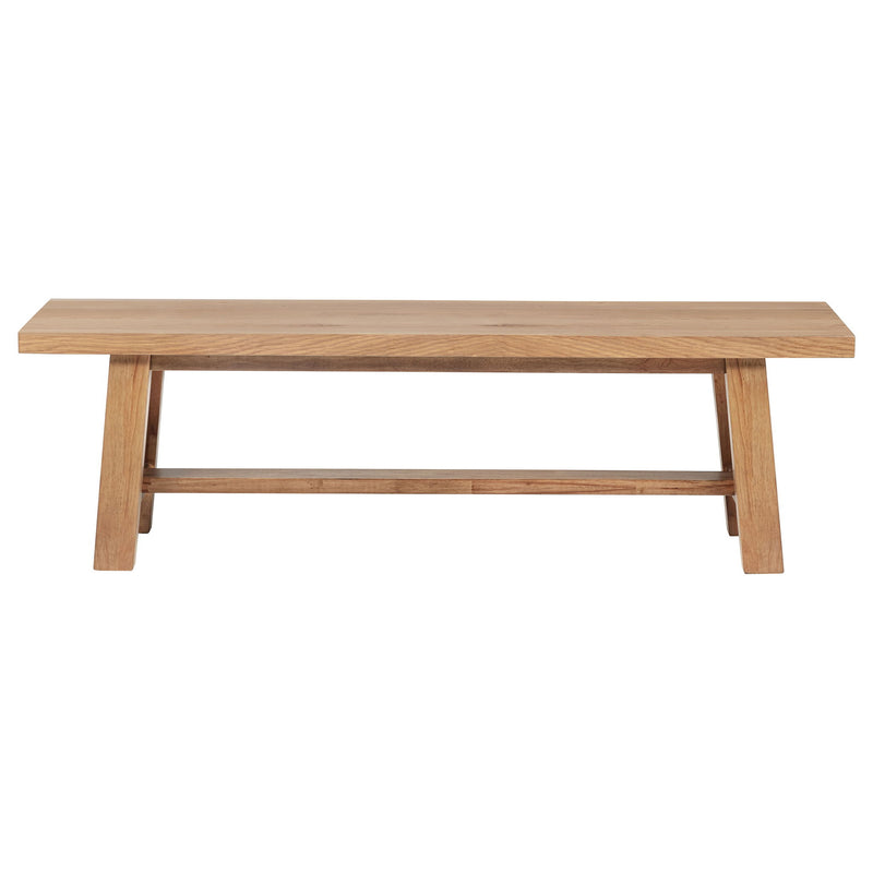 Backless Dining Bench - Natural