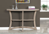Accent Console Table For Entryway, Stylish - Taupe