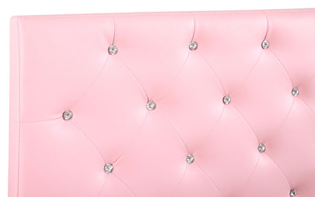 Full Cheerful Adjustable Headboard - Pink