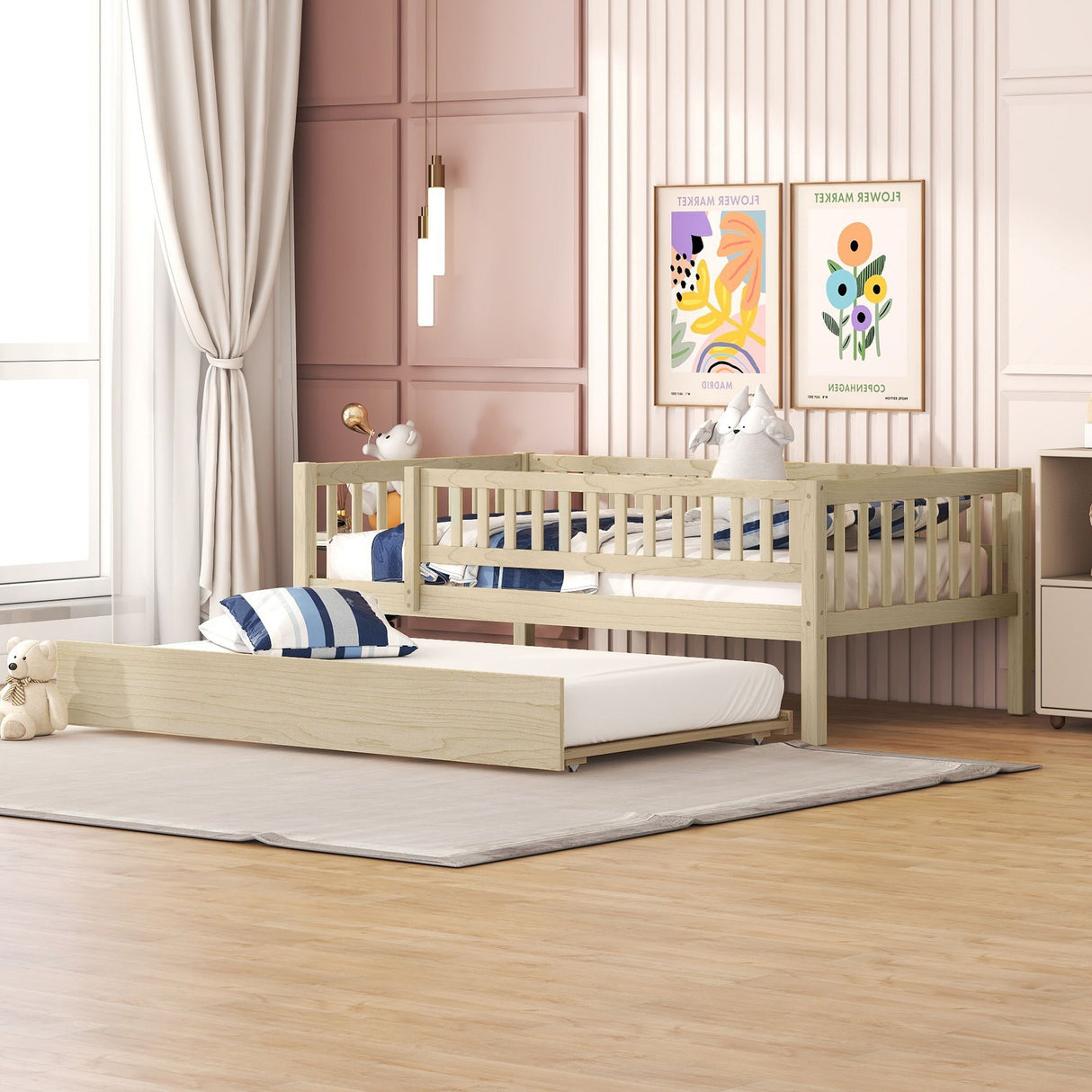 Multi Functional Wooden Daybed Bed