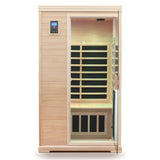 2 Person Far Infrared Hemlock Indoor Sauna Room - Natural