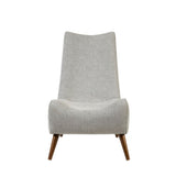 Fancy Chair With Plush Seating - Tan