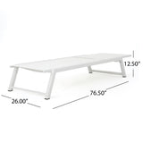 Myers - Modern Chaise Lounge Set With Adjustable Mesh Back