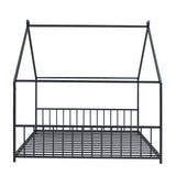 Metal House Bed