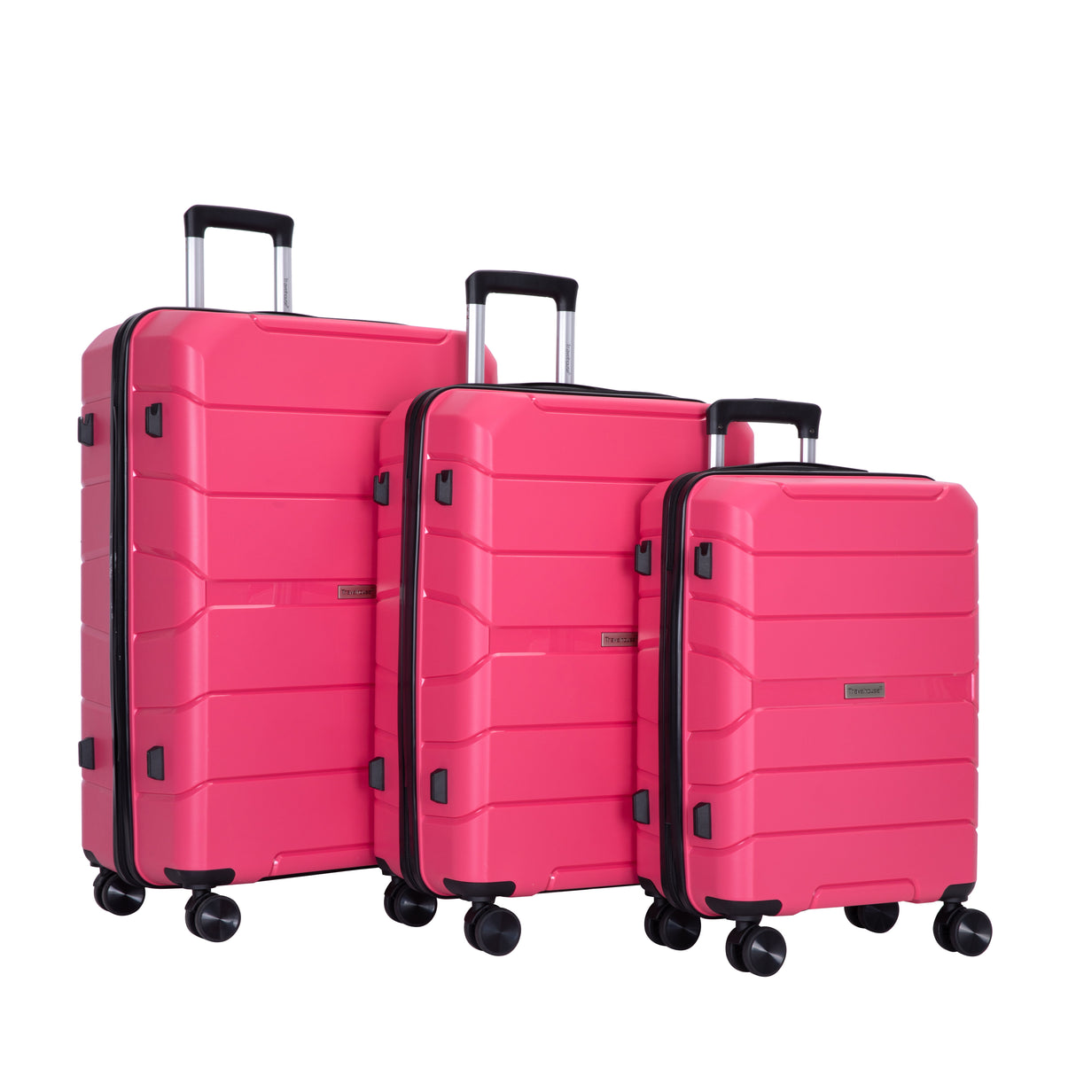 Hardshell Suitcase Spinner Wheels Lightweight Durable Suitcase With Tsa Lock, 3 Piece Set