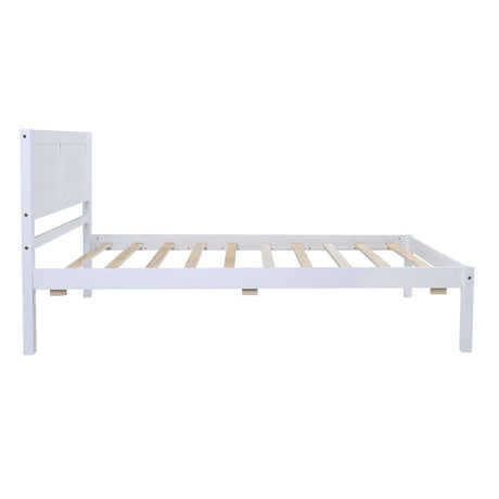 Classic Platform Bed With Headboard