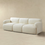 Simone - Sofa - Cream / White