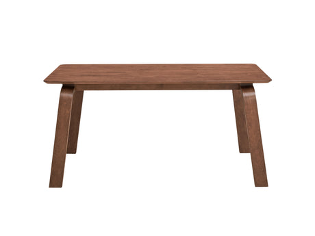 Ginny - 5 Piece With Side Chairs Dining Room Set - Walnut