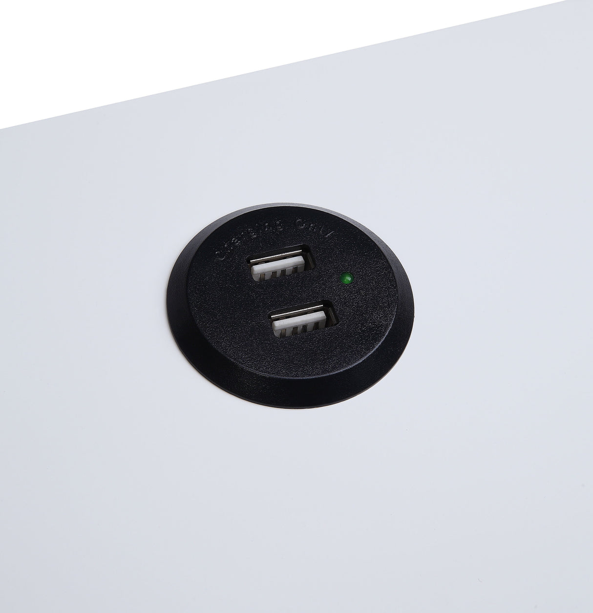 Fierce - Accent Table With Built - In USB Port