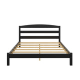 Leighton - Full Size Platform Bed, Low Profile Design - Black