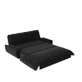 Pull Out Sleeper Sofa Bed, 3 In 1 Multi Functional
