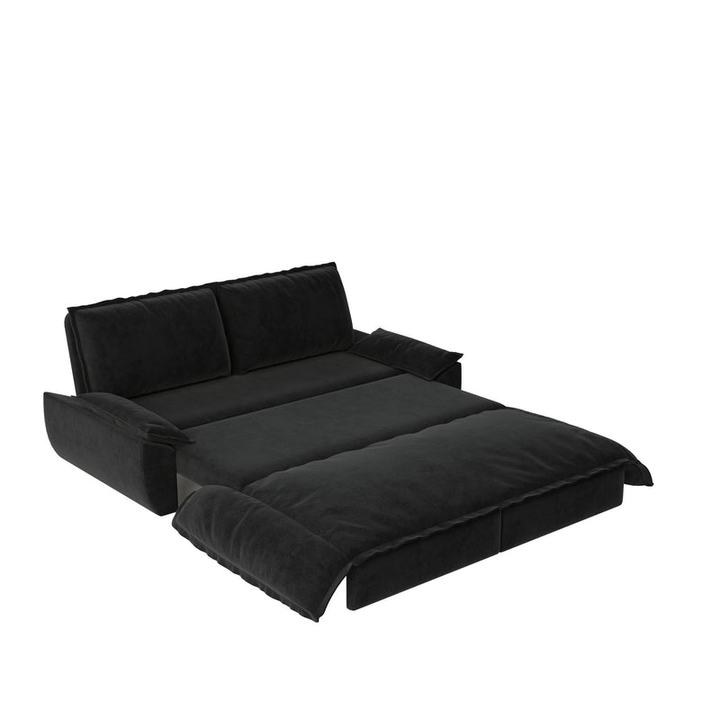 Queen Pull Out Sofa Bed, 3 In 1 Convertible Sleeper Sofa