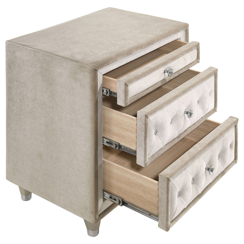 Williams - 3 Drawer Nightstand - Camel