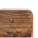 Curved Nightstand