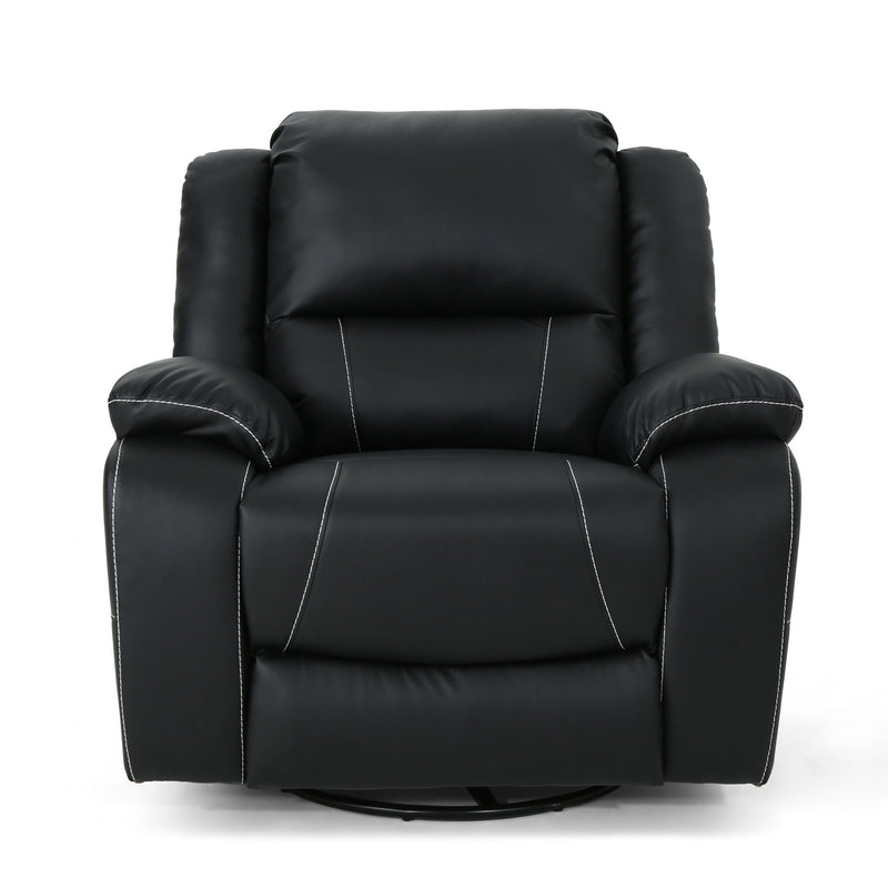 Stylish Wide Manual Swivel Standard Recliner